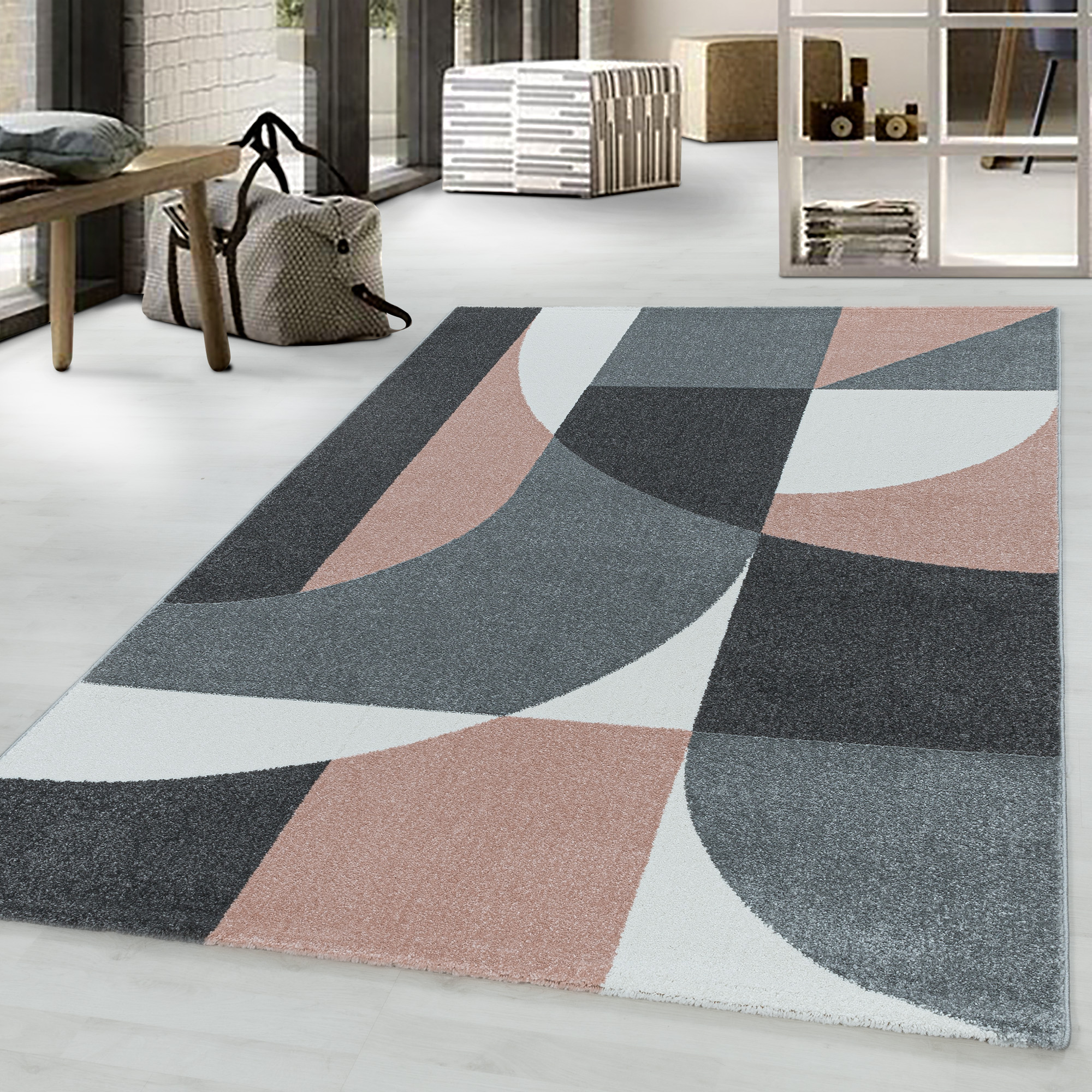 Efor Designer Pink Rug